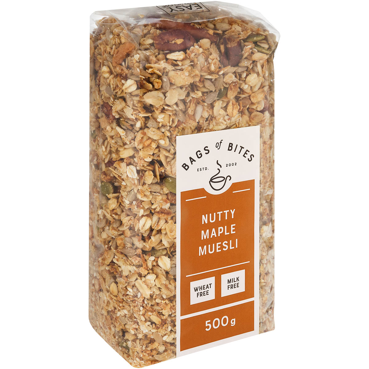 Nutty Maple Muesli - Wheat Free, Dairy Free