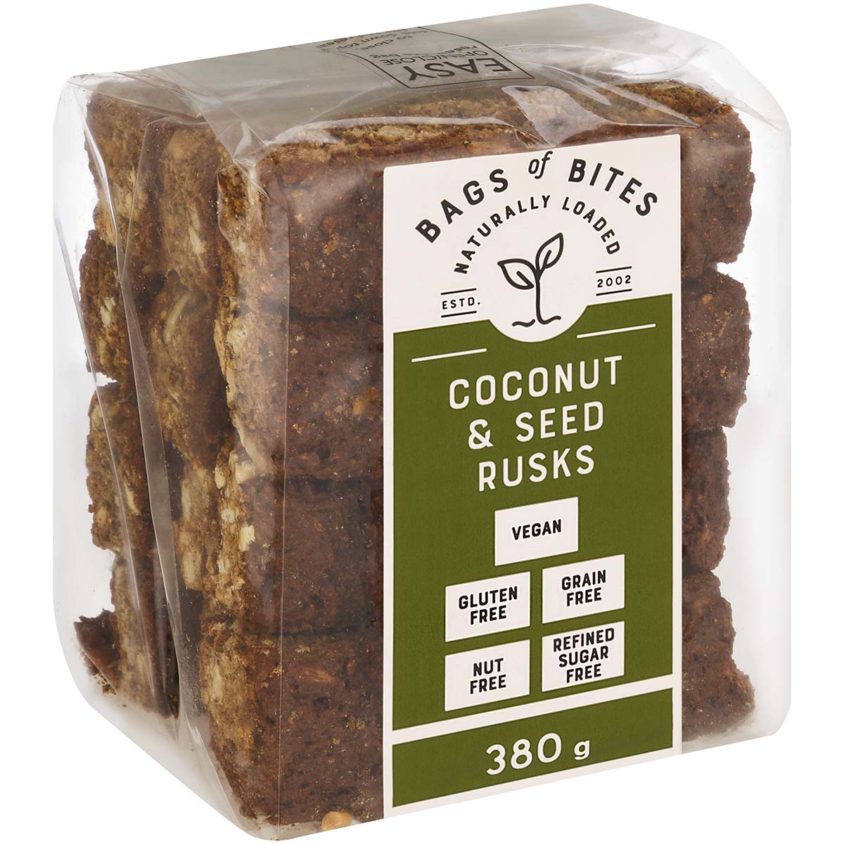 Naturally Loaded - Coconut & Seed Rusks