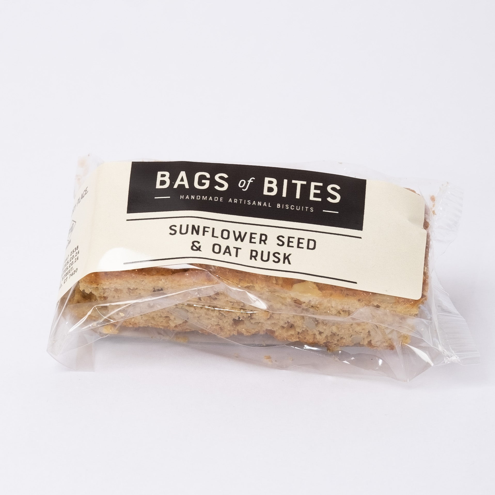 Sunflower Seed & Oat Rusks - Individually Wrapped