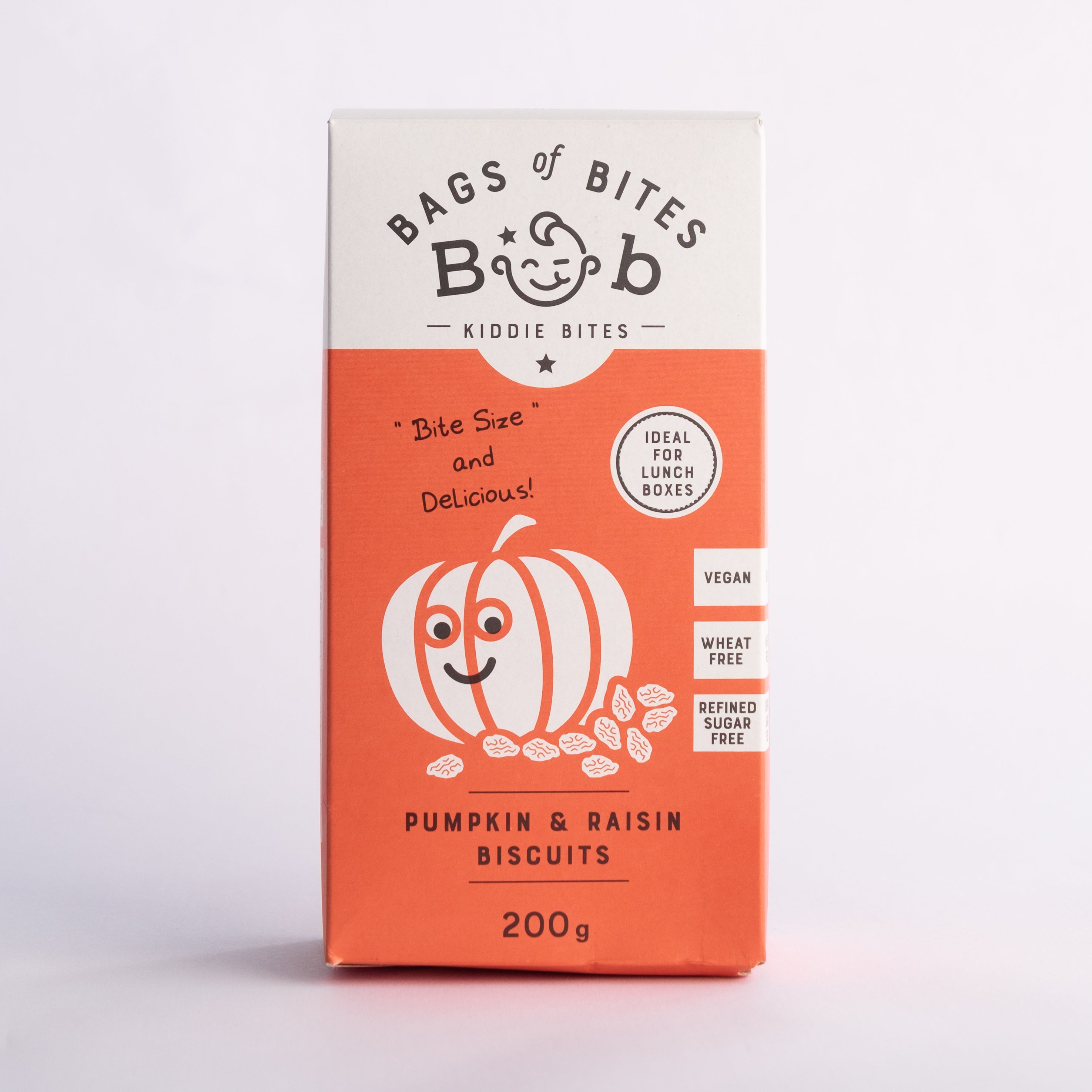 Bob Kiddies Bites - Pumpkin & Raisin Biscuits