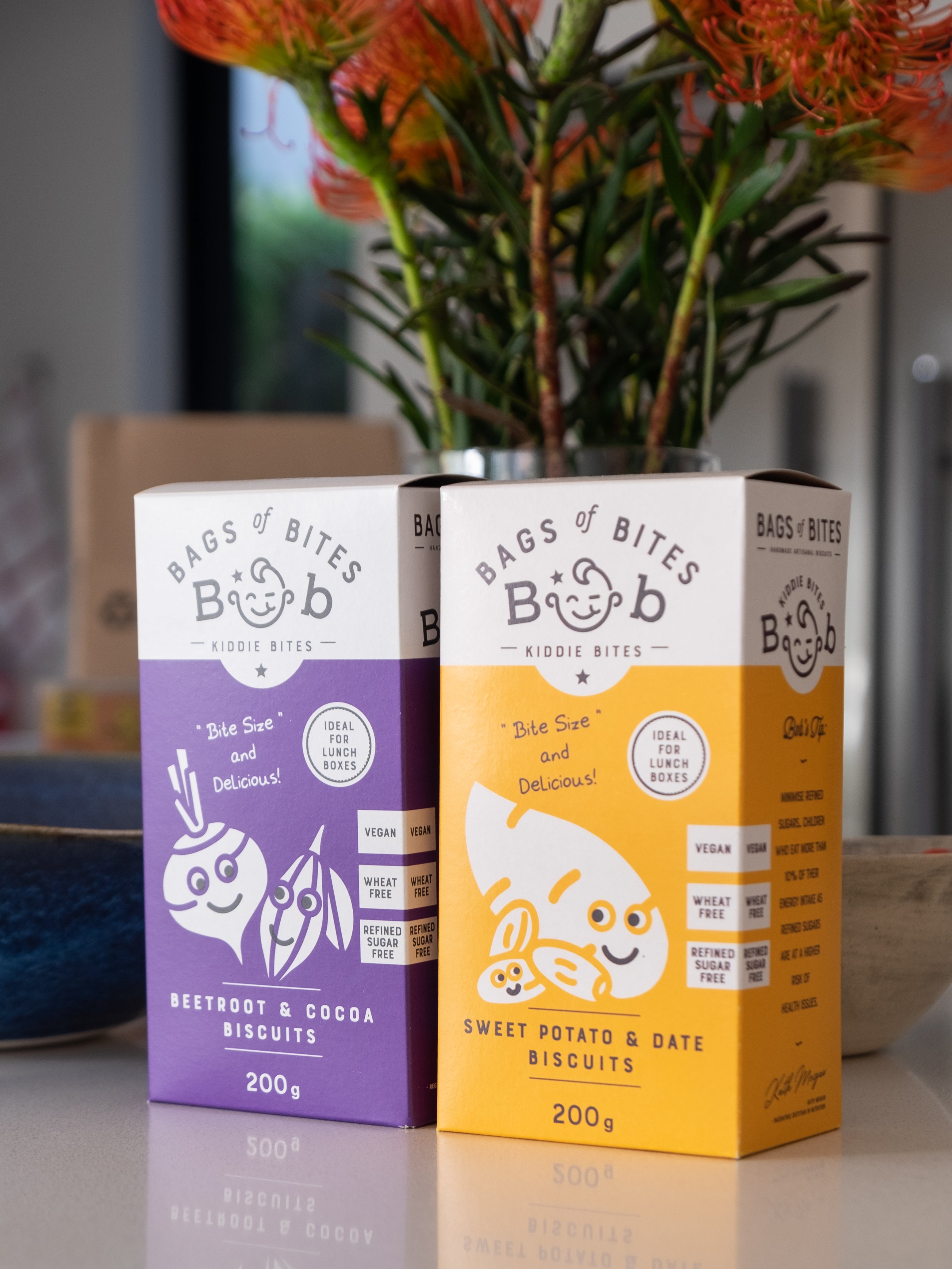 Bob Kiddies Bites - Beetroot & Cocoa Biscuits