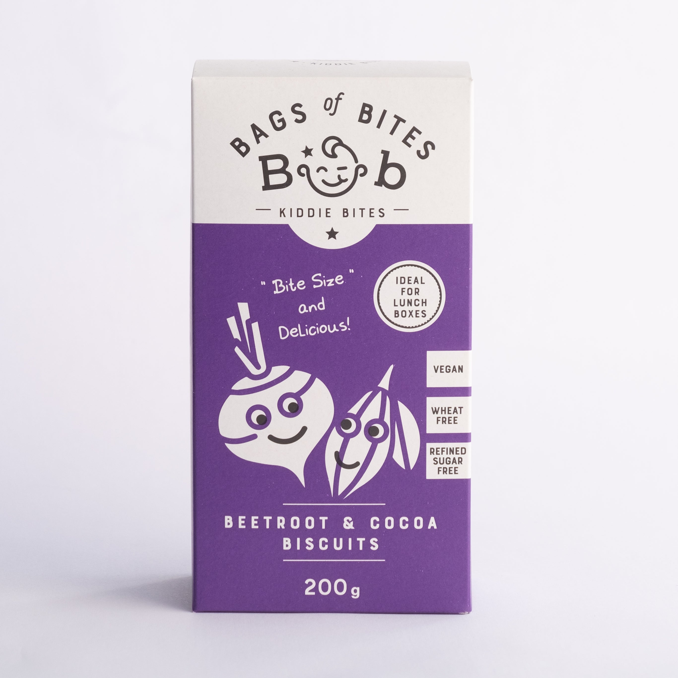 Bob Kiddies Bites - Beetroot & Cocoa Biscuits